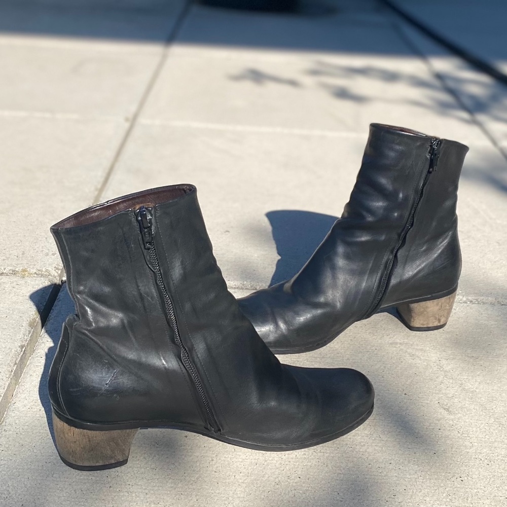 coclico cally black leather boot